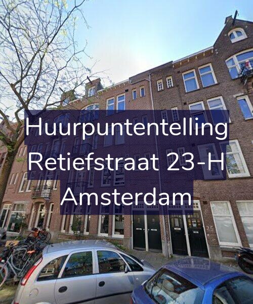 Foto gevel Huurpuntentelling voor Retiefstraat 23-H, Amsterdam
