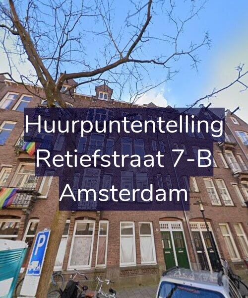 Foto gevel Huurpuntentelling voor Retiefstraat 7-B, Amsterdam
