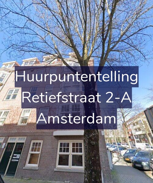 Foto gevel Huurpuntentelling voor Retiefstraat 2-A, Amsterdam