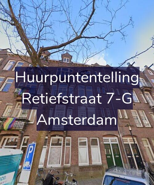Foto gevel Huurpuntentelling voor Retiefstraat 7-G, Amsterdam