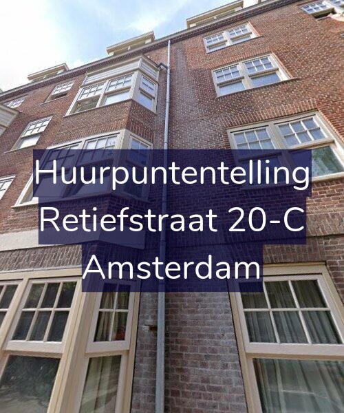 Foto gevel Huurpuntentelling voor Retiefstraat 20-C, Amsterdam