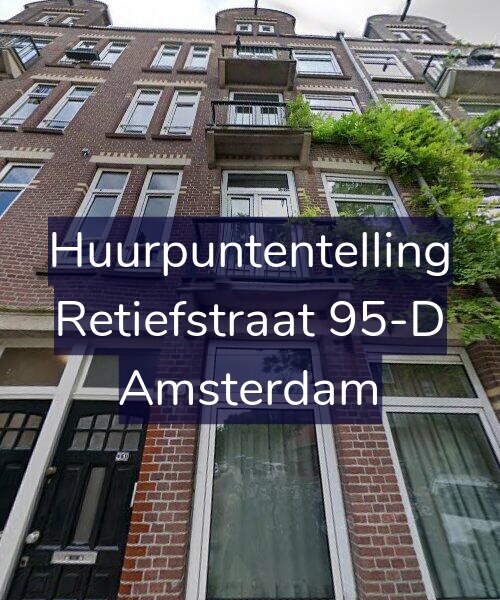 Foto gevel Huurpuntentelling voor Retiefstraat 95-D, Amsterdam