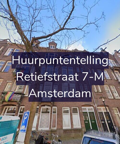 Foto gevel Huurpuntentelling voor Retiefstraat 7-M, Amsterdam