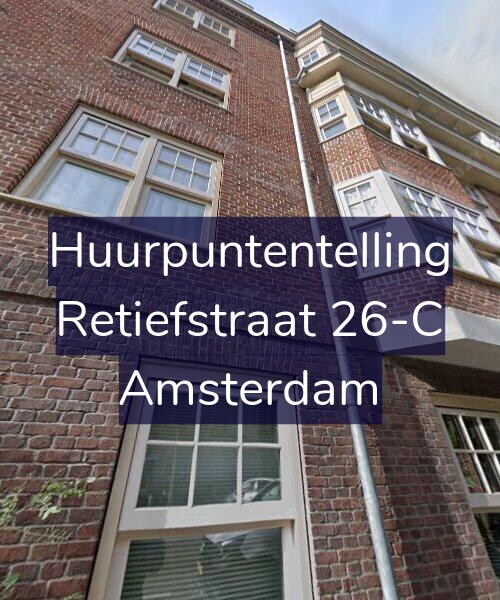 Foto gevel Huurpuntentelling voor Retiefstraat 26-C, Amsterdam