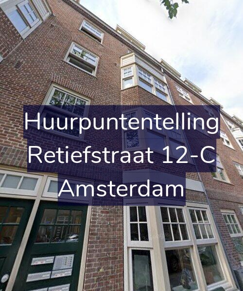 Foto gevel Huurpuntentelling voor Retiefstraat 12-C, Amsterdam