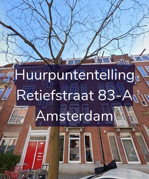 Foto gevel Huurpuntentelling voor Retiefstraat 83-A, Amsterdam