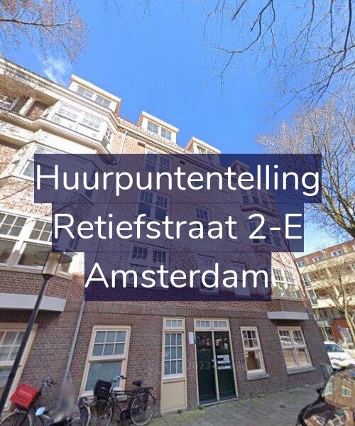 Foto gevel Huurpuntentelling voor Retiefstraat 2-E, Amsterdam