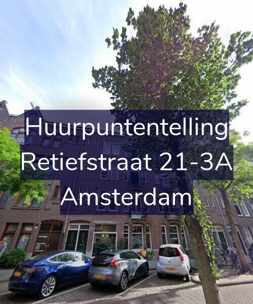 Foto gevel Huurpuntentelling voor Retiefstraat 21-3A, Amsterdam