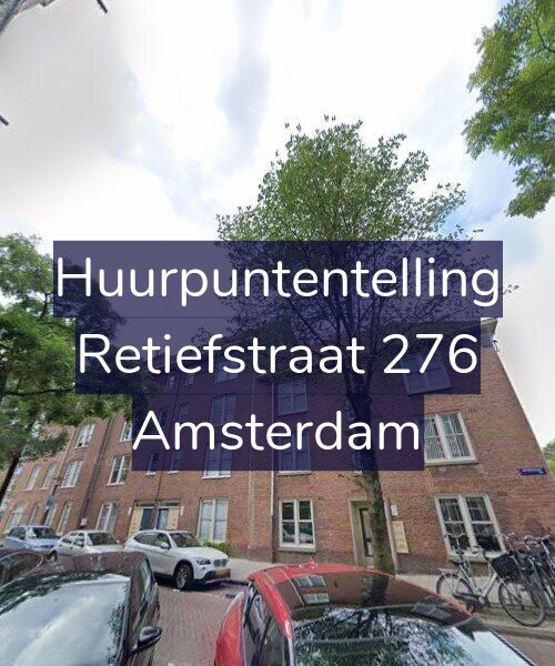 Foto gevel Huurpuntentelling voor Retiefstraat 276, Amsterdam