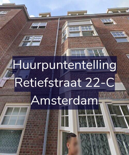 Foto gevel Huurpuntentelling voor Retiefstraat 22-C, Amsterdam