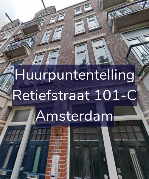 Foto gevel Huurpuntentelling voor Retiefstraat 101-C, Amsterdam