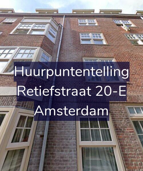 Foto gevel Huurpuntentelling voor Retiefstraat 20-E, Amsterdam