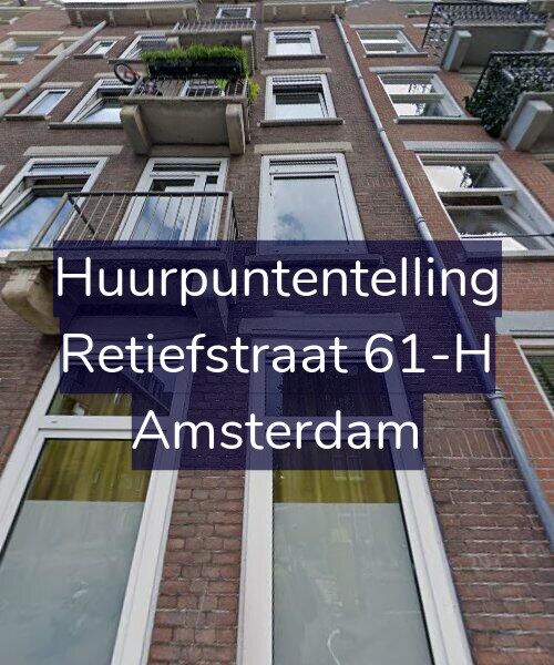 Foto gevel Huurpuntentelling voor Retiefstraat 61-H, Amsterdam