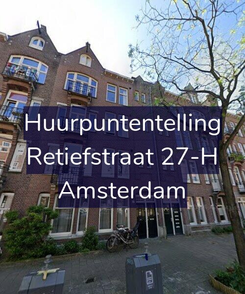 Foto gevel Huurpuntentelling voor Retiefstraat 27-H, Amsterdam