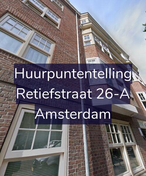 Foto gevel Huurpuntentelling voor Retiefstraat 26-A, Amsterdam