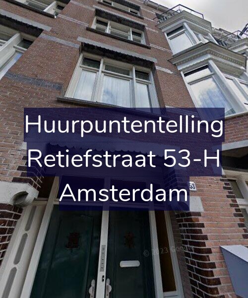 Foto gevel Huurpuntentelling voor Retiefstraat 53-H, Amsterdam