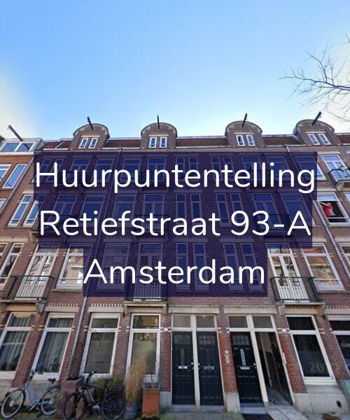 Foto gevel Huurpuntentelling voor Retiefstraat 93-A, Amsterdam