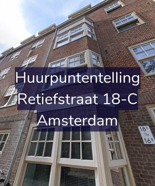 Foto gevel Huurpuntentelling voor Retiefstraat 18-C, Amsterdam