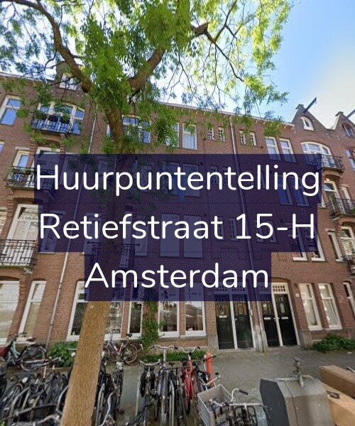 Foto gevel Huurpuntentelling voor Retiefstraat 15-H, Amsterdam