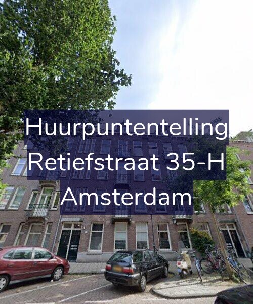 Foto gevel Huurpuntentelling voor Retiefstraat 35-H, Amsterdam