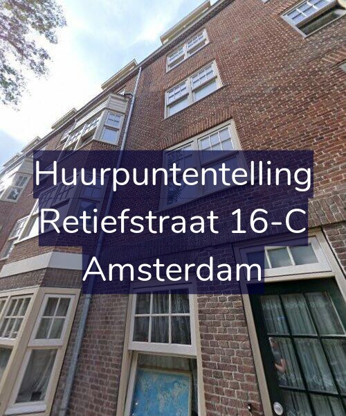 Foto gevel Huurpuntentelling voor Retiefstraat 16-C, Amsterdam