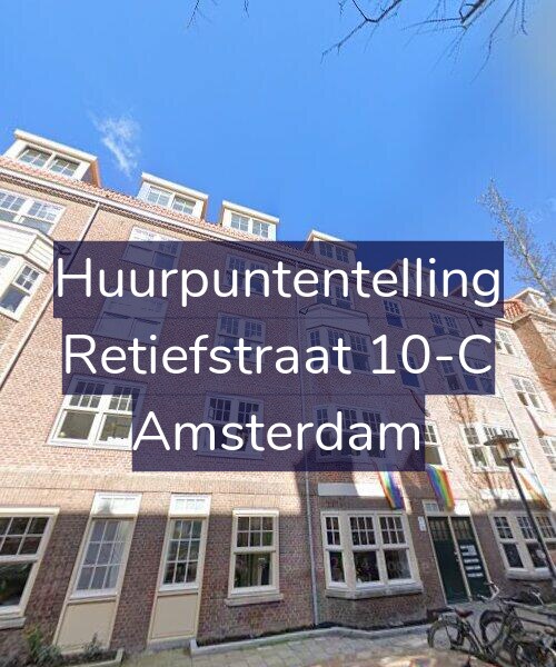 Foto gevel Huurpuntentelling voor Retiefstraat 10-C, Amsterdam