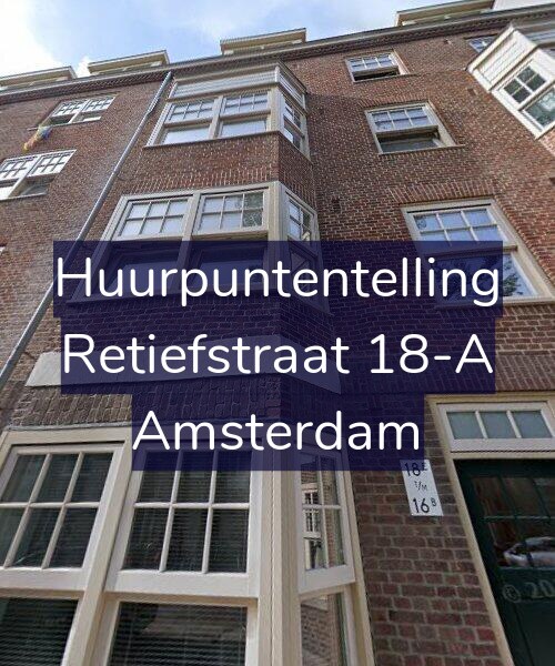 Foto gevel Huurpuntentelling voor Retiefstraat 18-A, Amsterdam