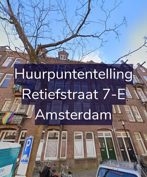 Foto gevel Huurpuntentelling voor Retiefstraat 7-E, Amsterdam