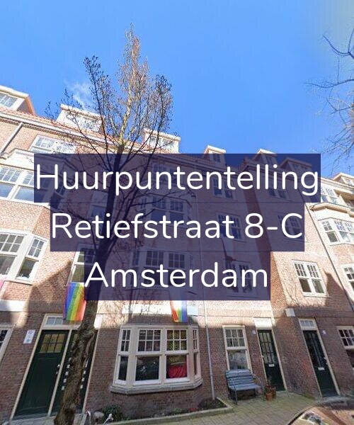 Foto gevel Huurpuntentelling voor Retiefstraat 8-C, Amsterdam