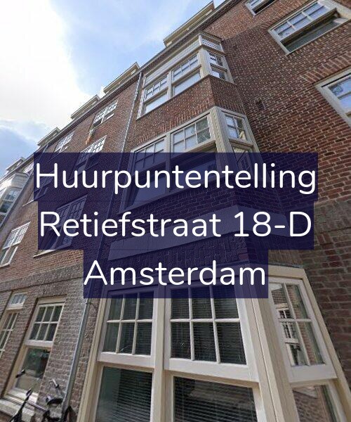 Foto gevel Huurpuntentelling voor Retiefstraat 18-D, Amsterdam