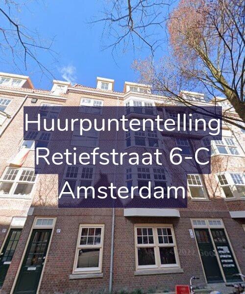 Foto gevel Huurpuntentelling voor Retiefstraat 6-C, Amsterdam