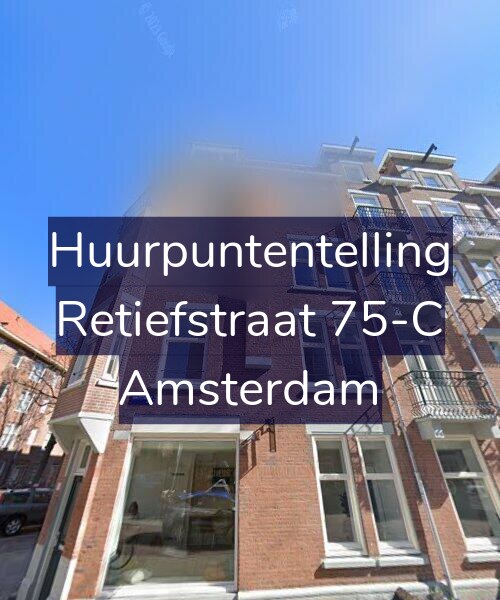 Foto gevel Huurpuntentelling voor Retiefstraat 75-C, Amsterdam