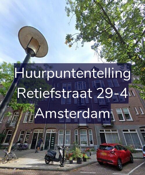Foto gevel Huurpuntentelling voor Retiefstraat 29-4, Amsterdam
