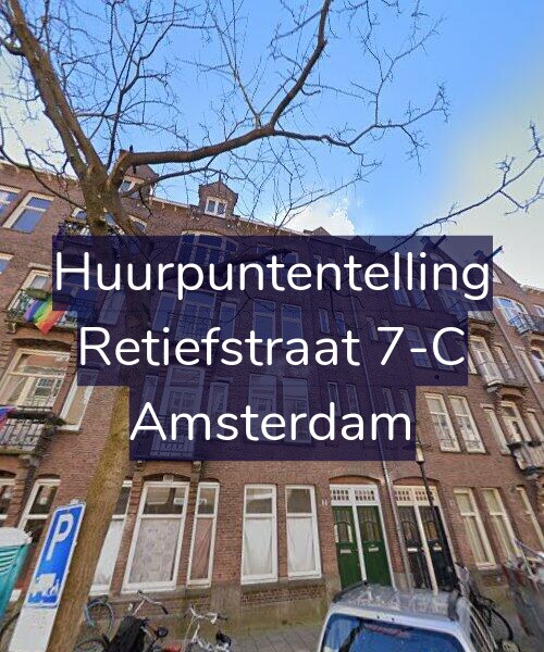 Foto gevel Huurpuntentelling voor Retiefstraat 7-C, Amsterdam