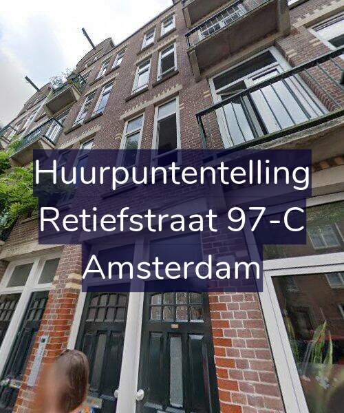 Foto gevel Huurpuntentelling voor Retiefstraat 97-C, Amsterdam