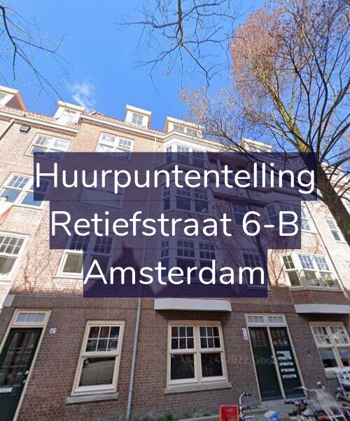 Foto gevel Huurpuntentelling voor Retiefstraat 6-B, Amsterdam