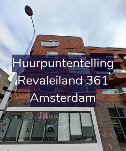 Foto gevel Huurpuntentelling voor Revaleiland 361, Amsterdam
