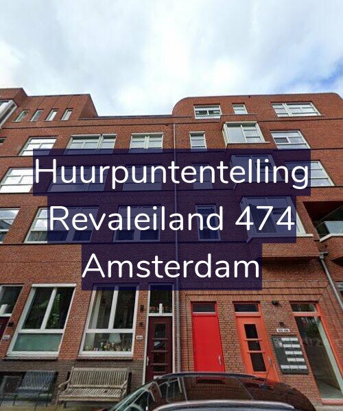 Foto gevel Huurpuntentelling voor Revaleiland 474, Amsterdam
