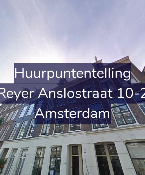 Foto gevel Huurpuntentelling voor Reyer Anslostraat 10-2, Amsterdam