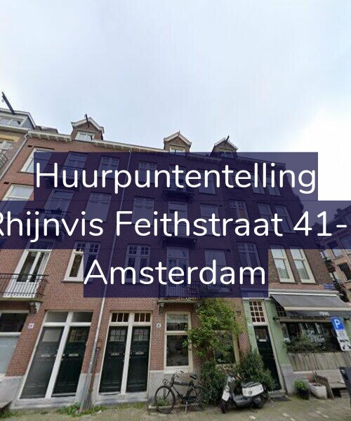 Foto gevel Huurpuntentelling voor Rhijnvis Feithstraat 41-1, Amsterdam