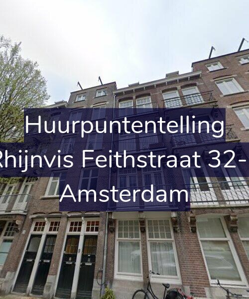 Foto gevel Huurpuntentelling voor Rhijnvis Feithstraat 32-1, Amsterdam