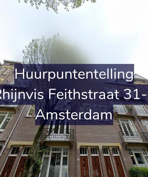 Foto gevel Huurpuntentelling voor Rhijnvis Feithstraat 31-2, Amsterdam