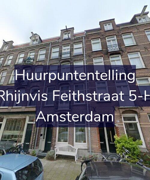 Foto gevel Huurpuntentelling voor Rhijnvis Feithstraat 5-H, Amsterdam