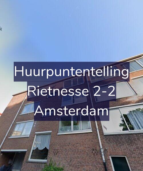 Foto gevel Huurpuntentelling voor Rietnesse 2-2, Amsterdam