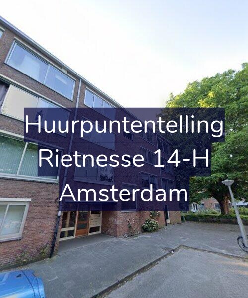 Foto gevel Huurpuntentelling voor Rietnesse 14-H, Amsterdam