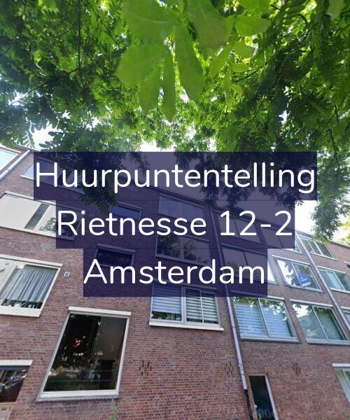 Foto gevel Huurpuntentelling voor Rietnesse 12-2, Amsterdam