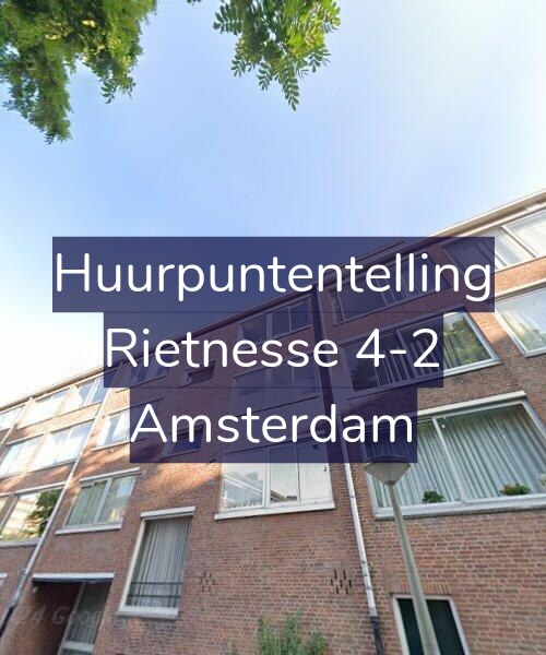 Foto gevel Huurpuntentelling voor Rietnesse 4-2, Amsterdam