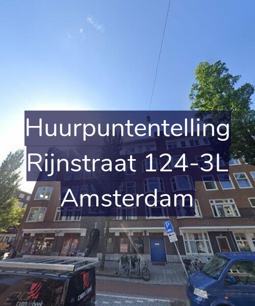 Foto gevel Huurpuntentelling voor Rijnstraat 124-3L, Amsterdam