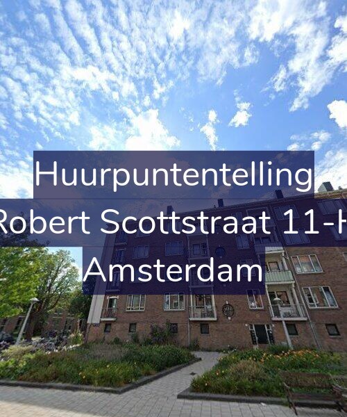 Foto gevel Huurpuntentelling voor Robert Scottstraat 11-H, Amsterdam