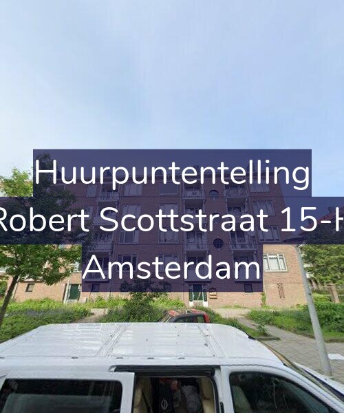 Foto gevel Huurpuntentelling voor Robert Scottstraat 15-H, Amsterdam